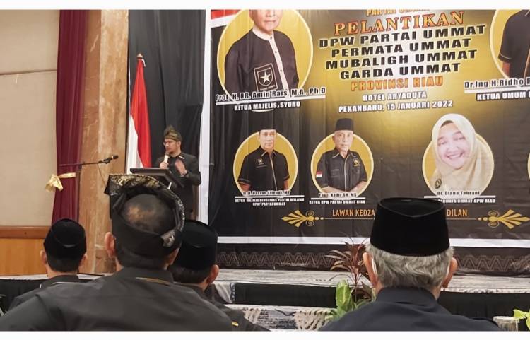 Ketum DPP Partai Ummat: Indonesia Sedang Tidak Baik-baik Saja