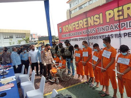 Komplotan Pembakar Mobil Kalapas Pekanbaru Dibayar Rp40 Juta