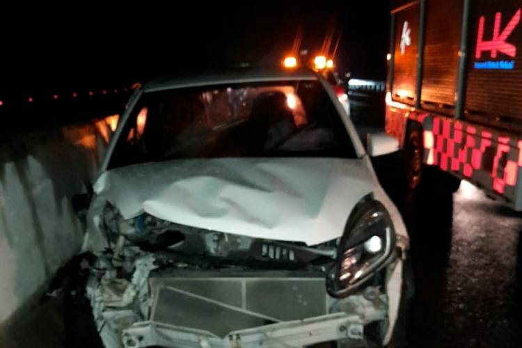 Pengemudi Mobil Honda Brio Meregang Nyawa di Jalan Tol Pekanbaru-Dumai