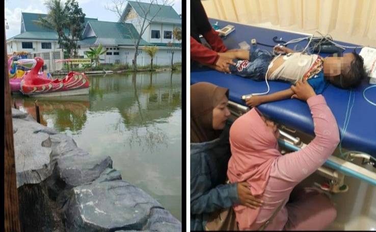 Jamaah Sedang Sholat Dzuhur, Anak Pedagang Tewas Tenggelam di Kolam DIC