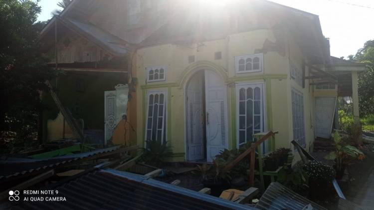Gempa Pasaman, Rumah, Sekolah dan Masjid Rusak Parah