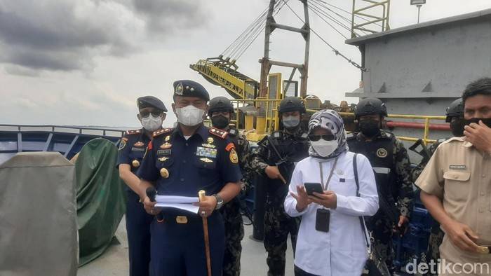 KKP Amankan Pensiunan TNI AL Terkait Penambangan Pasir Laut di Rupat