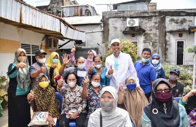 Sukseskan Vaksin Lansia, Walikota Dumai Kunjungi 4 Lokasi Berbeda