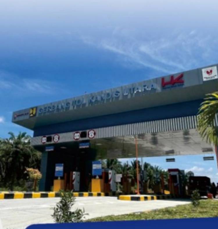 Hari Ini, Pintu Tol Kandis Utara Resmi Dibuka