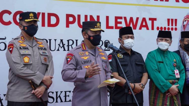 Kapolri Yakin Perkembangan Covid-19 Mampu Ditekan
