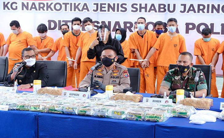 Kapolda Riau Meminta Jangan Ada Celah Napi Kendalikan Peredaran Narkoba
