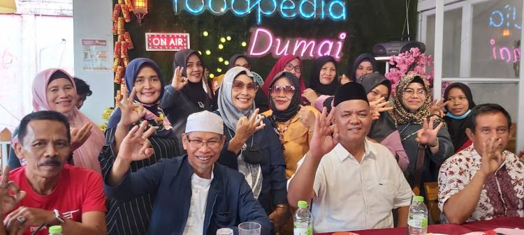 Galeri Foto Emak-Emak Pendukung PAS Bersama Syaiful Datuk Domo