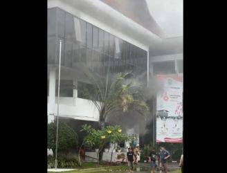 Polresta Pekanbaru Dalami Motif Lain Dibalik Pembakaran Kantor Bappeda Riau