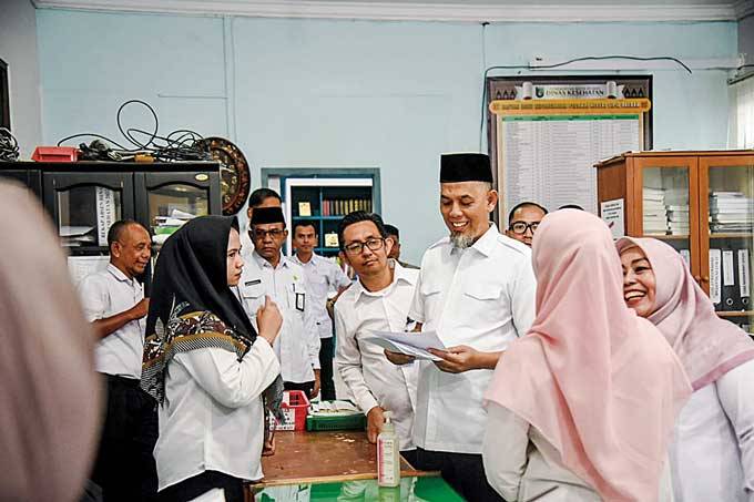 Wako Dumai Sidak Kedisiplinan Pegawai, Ancaman Dirumahkan