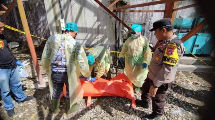 Pencuri Kabel Tewas Kesentrum di Desa Kesumbo Ampai, Bengkalis