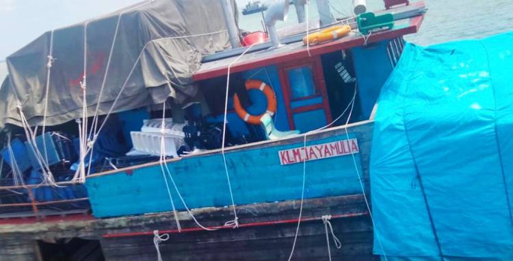 Sempat Lolos di Pekanbaru, Kapal Penyelundup Diamankan BC Tanjung Balai Karimun