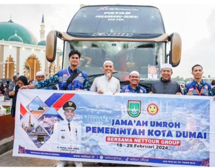 Lepas 152 Jama'ah Umroh, Walikota Dumai: Siapkan Mental, Ini Perjalanan Spiritual