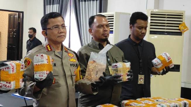 Sindikat Narkoba Internasional Ditangkap di Riau
