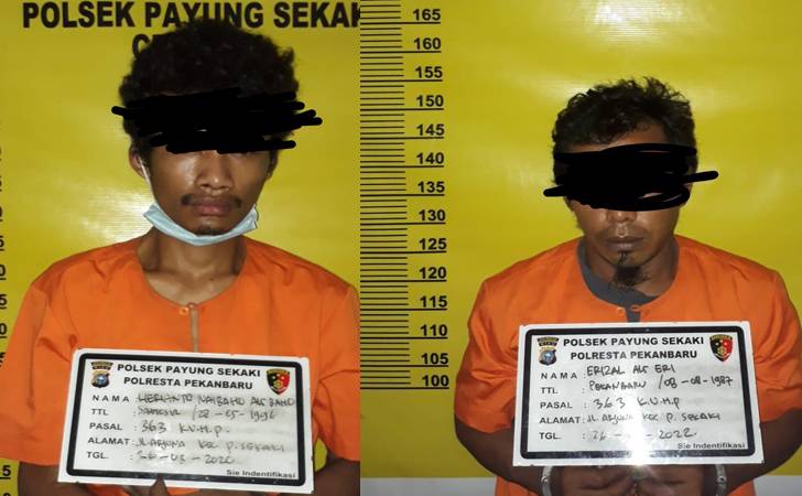 Pembobol Kantor Bapenda Pekanbaru Ditangkap di Rumahnya
