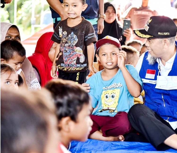 Bantu Korban Gempa Pasaman, Walikota Dumai: Sholat Jangan Ditinggalkan