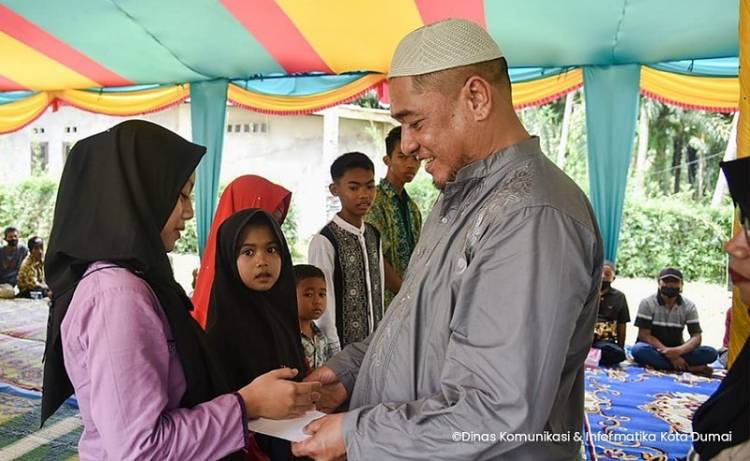 Anggota DPRD Johannes Hadiri Pertemuan Warga Bagan Keladi Bersama Walikota Dumai