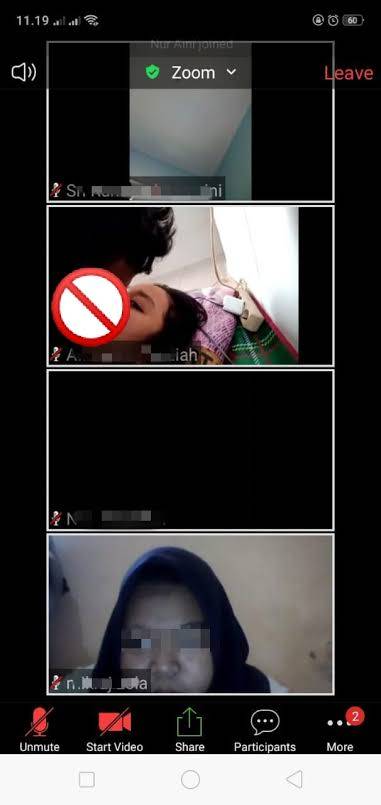 Rektor UIN Akhirnya Berhentikan Mahasiswi UIN yang Mesum Saat Zoom Meeting