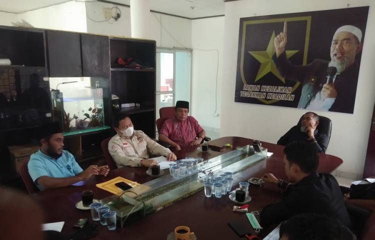 DPD Partai UMMAT Terima Kunjungan KPU Kota Dumai