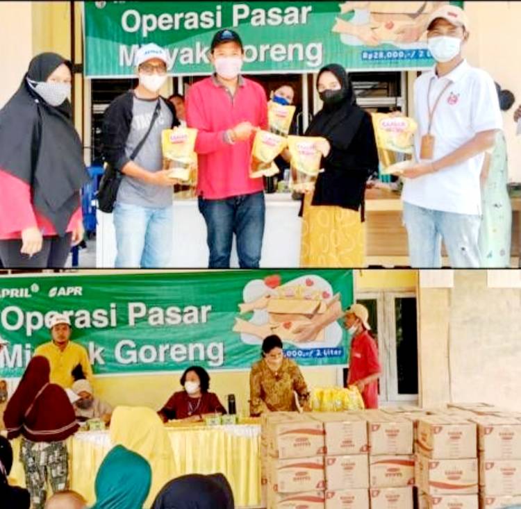 PT RAPP Gelar Operasi Pasar Atasi Kelangkaan Minyak Goreng
