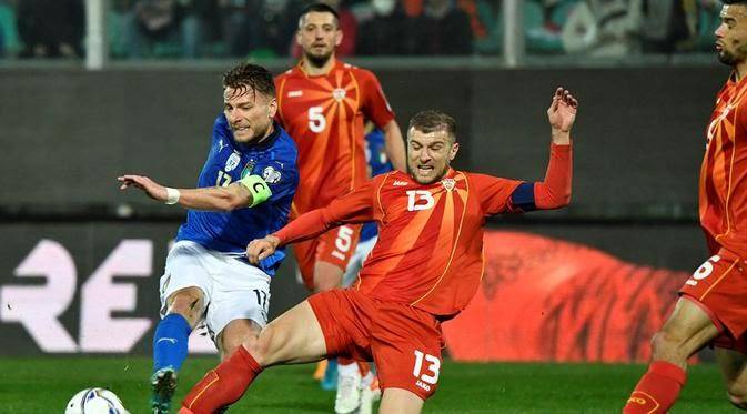 Dikalahkan Makedonia Utara, Italia Tersingkir di Piala Dunia 2022