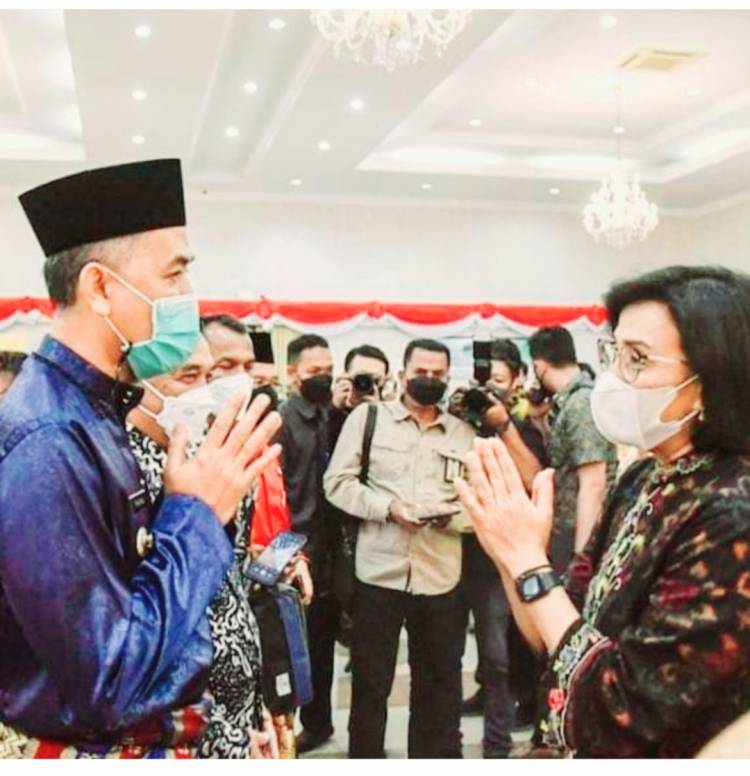Walikota Dumai Minta Dukungan Menteri Keuangan