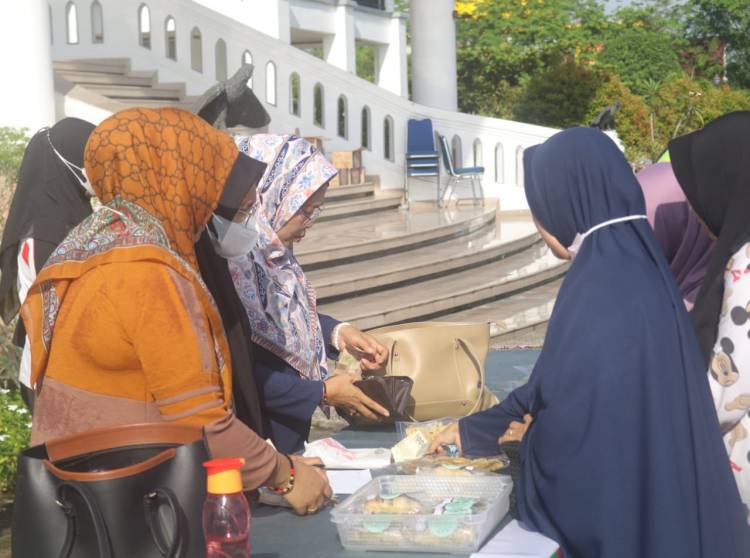 Dorong Pelaku UMKM, Dinas Koperasi dan UMKM Siak Laksanakan Bazar