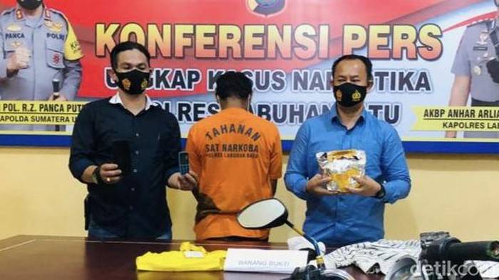 Kurir Sabu Jaringan Sumut-Riau Ditangkap di Labuhanbatu