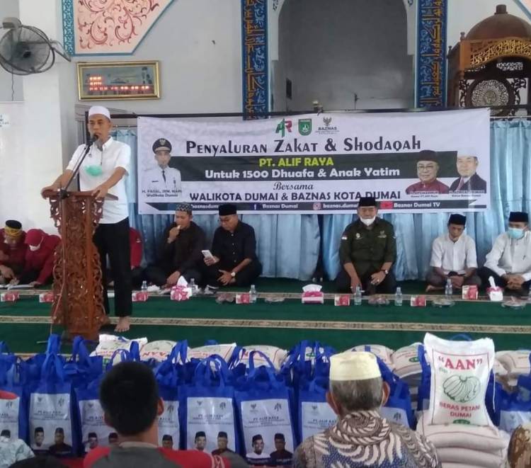 H Ery Makmur, Owner PT Alif Raya Gelar Aksi Peduli Dhuafa, Anak Yatim dan Rumah Ibadah