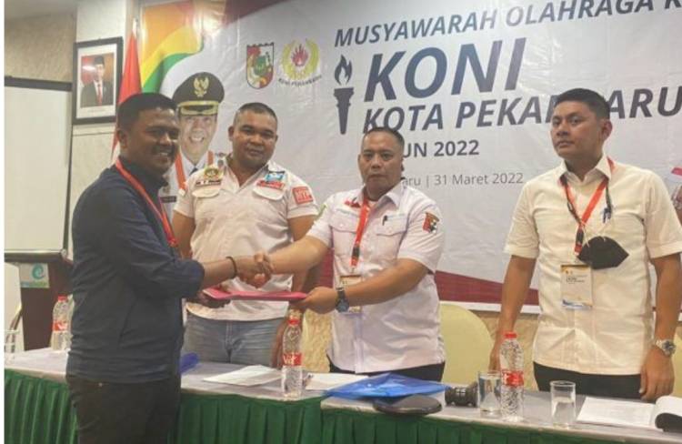 Raih 23 Suara, M Yasir Pimpin KONI Pekambaru