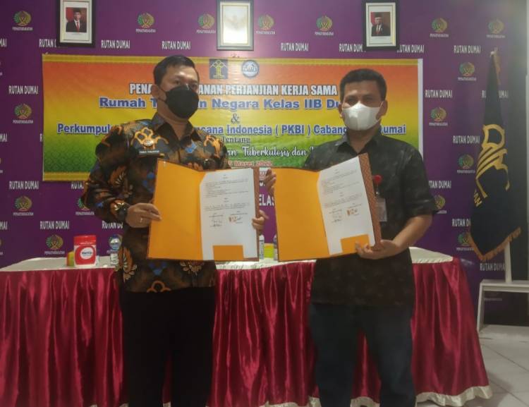 Rutan Dumai Teken Perjanjian Kerjasama Dengan PKBI