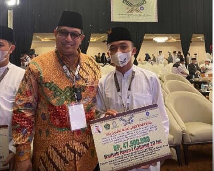 Bayu Wibisono Hafiz Asal Riau Juara I Tingkat Nasional
