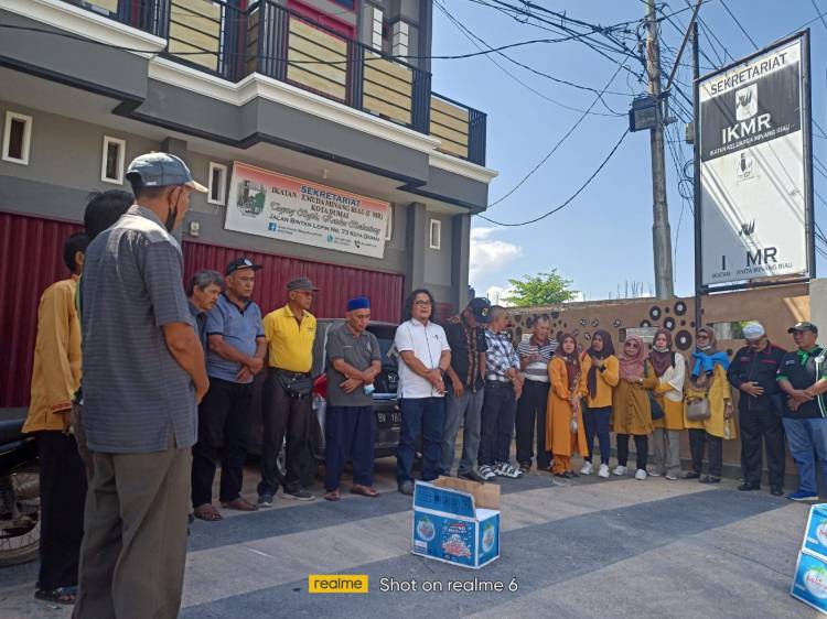 Salurkan Bantuan, Rombongan IKMR Kota Dumai Berangkat ke Pasaman Barat