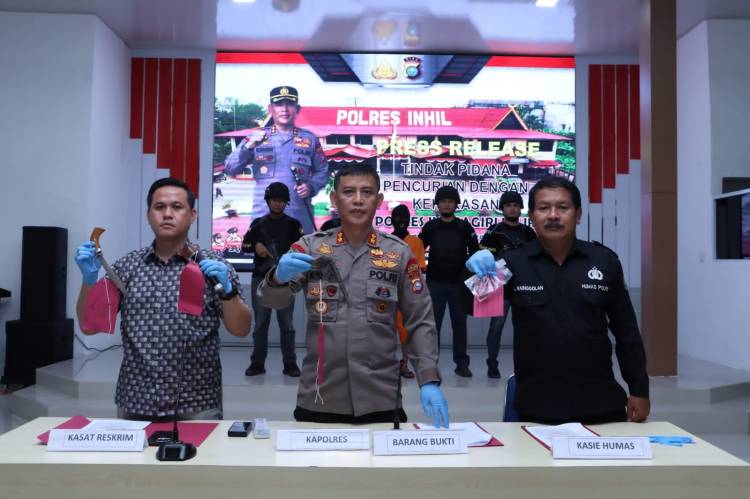 Dua Rampok Tewas Ditembak Tim Reskrim Polres Indragiri Hilir