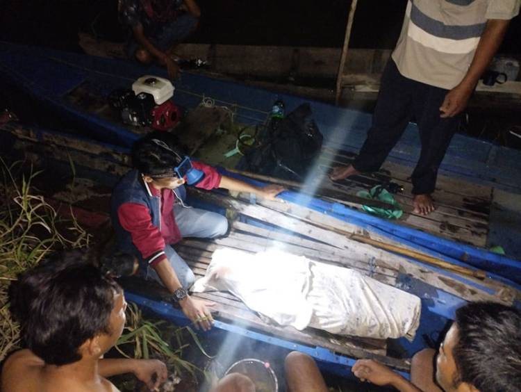 Bocah 4 Tahun Tenggelam di Sungai Kampar Ditemukan tak Bernyawa