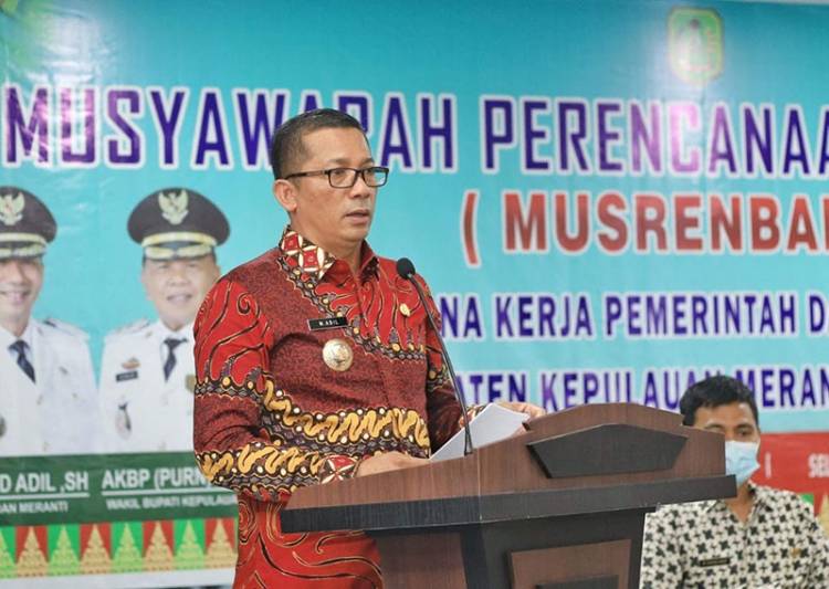 Pertanyakan Bangun Jalan Alai-Mengkikip,  Bupati Meranti Titip Salam ke  Gubernur Riau