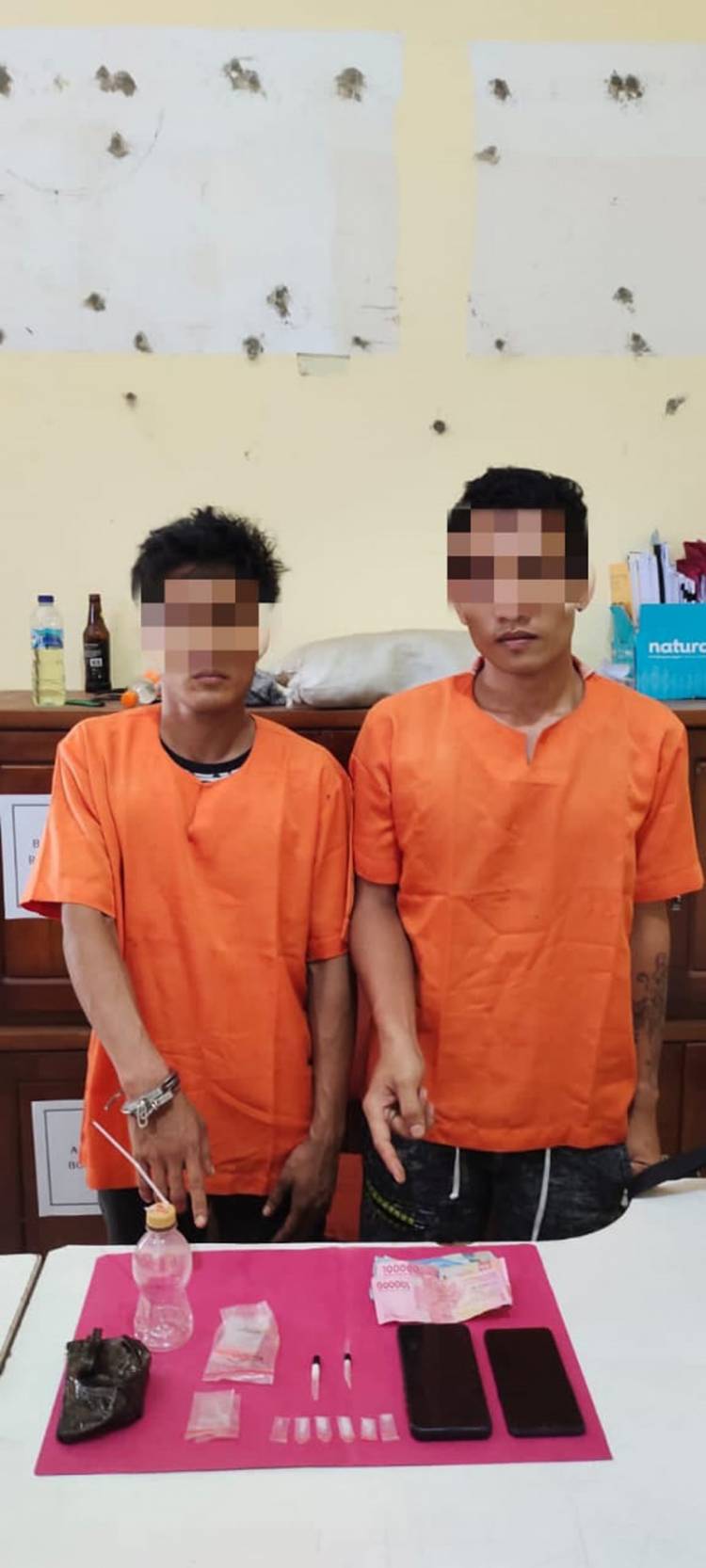 Sepekan Pengejaran, Polsek Tapung Hilir Tangkap Kawanan Pengedar Sabu-sabu