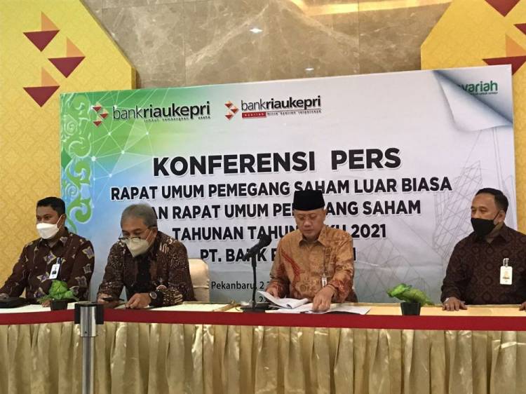 Pemprov Riau Tambah Modal Rp120 Miliar ke Bank Riau Kepri