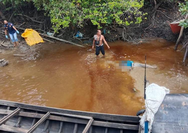 Mayat Wanita Mengapung di Perairan Tanjung Kulim Ternyata Buruh PT Trio Mas
