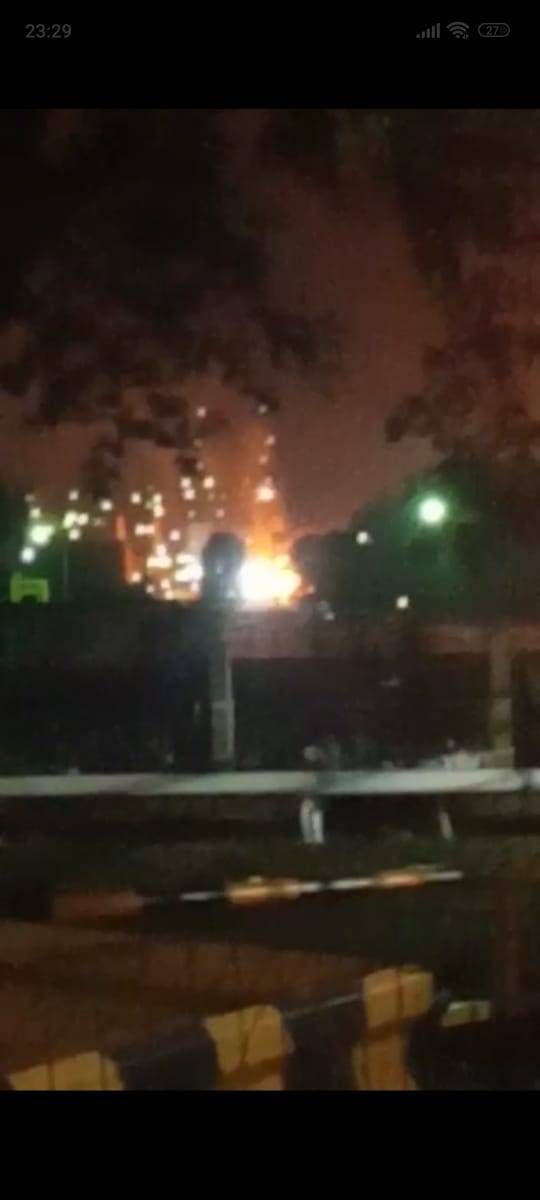 Kilang Minyak Milik PT KPI RU II Dumai Meledak