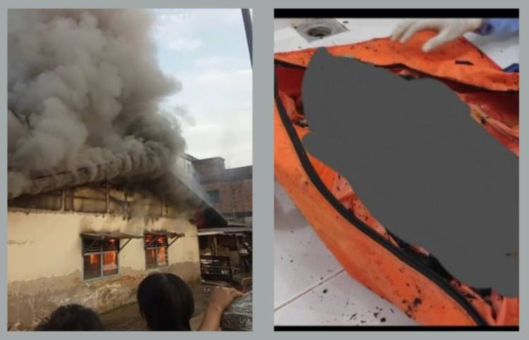 Bayi Tewas Hangus Terbakar di Dumai