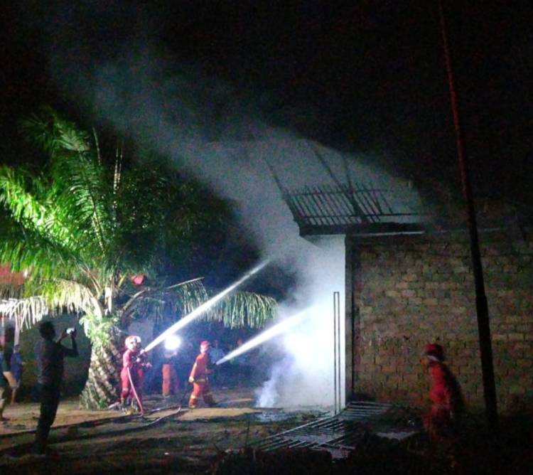 Korban Kebakaran Asrama Panti Asuhan di Dumai Belum Diketahui