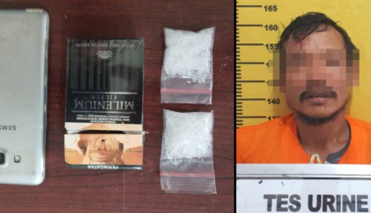 Bandar Sabu Bathin Solapan Ditangkap, Sejumlah Barang Bukti Diamankan