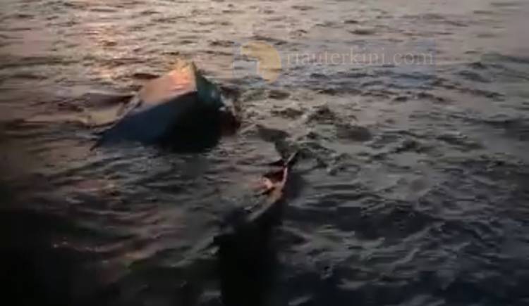 Tugboat VS Kapal Nelayan di Peraian Bengkalis, 1 Selamat dan 1 Orang Hilang