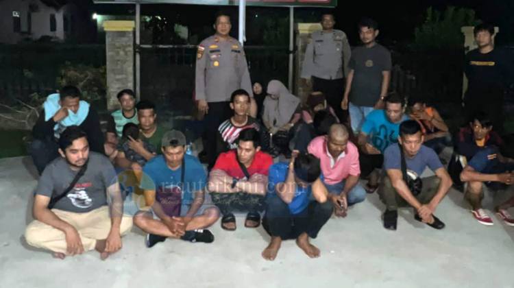 Baru Pulang dari Malaysia, Puluhan PMI Diamankan Polisi di Pulau Rupat
