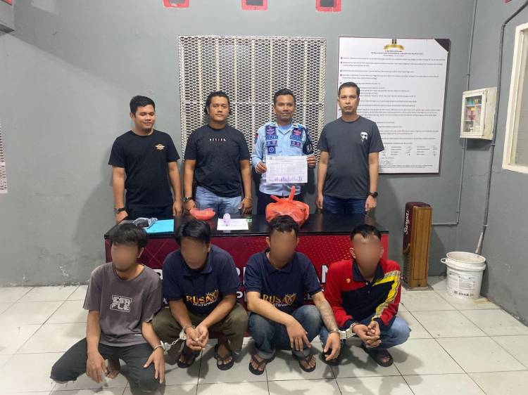 4 Napi Pengedar Sabu di Rutan Sialang Bungkuk Ditangkap, Pemasok Seorang Wanita