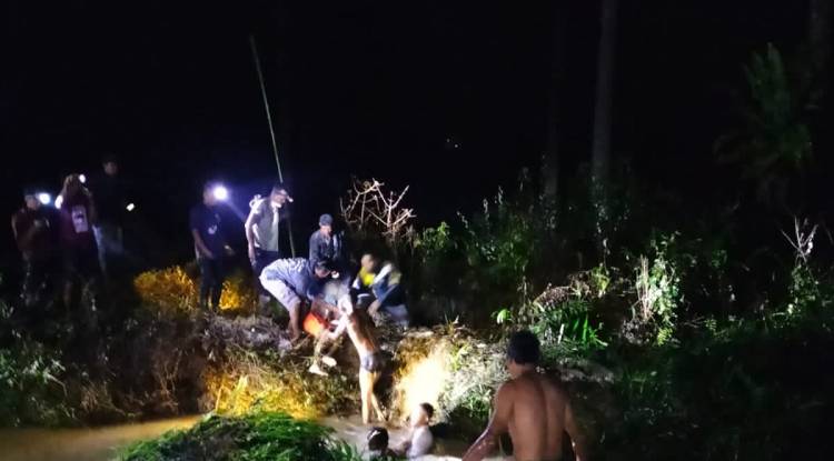 Innalillahi!! Bocah 12 Tahun Ditemukan Tak Bernyawa di Sungai Kapling Pelalawan