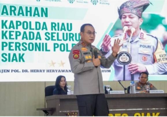 Dampak Geopolotik Global Mulai Dirasakan, Kapolda Riau Minta Jajaran Tingkatkan Kewaspadaan