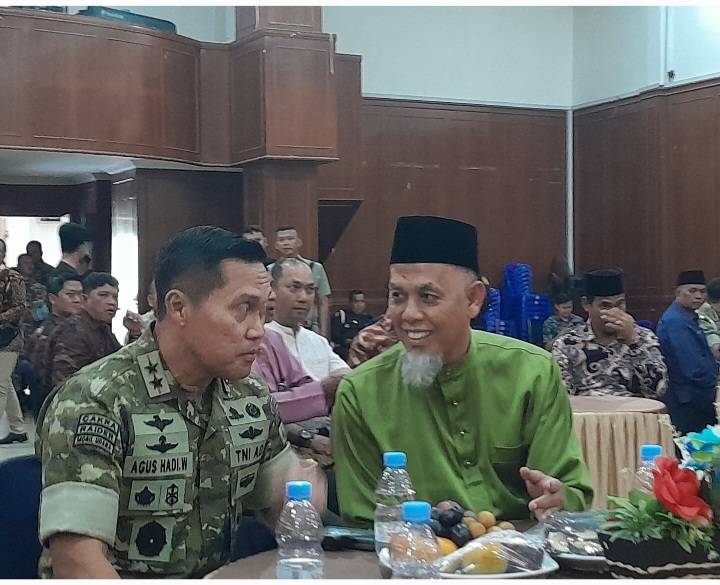 Silaturahmi Bersama Pemko Dumai, Mayjen Agus Hadi: Bangun Negeri Perkuat Kolaborasi