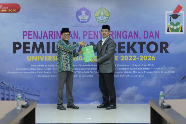 Tiga Balon Rektor UNRI Sudah Mendaftar, Berikut Nama-namanya