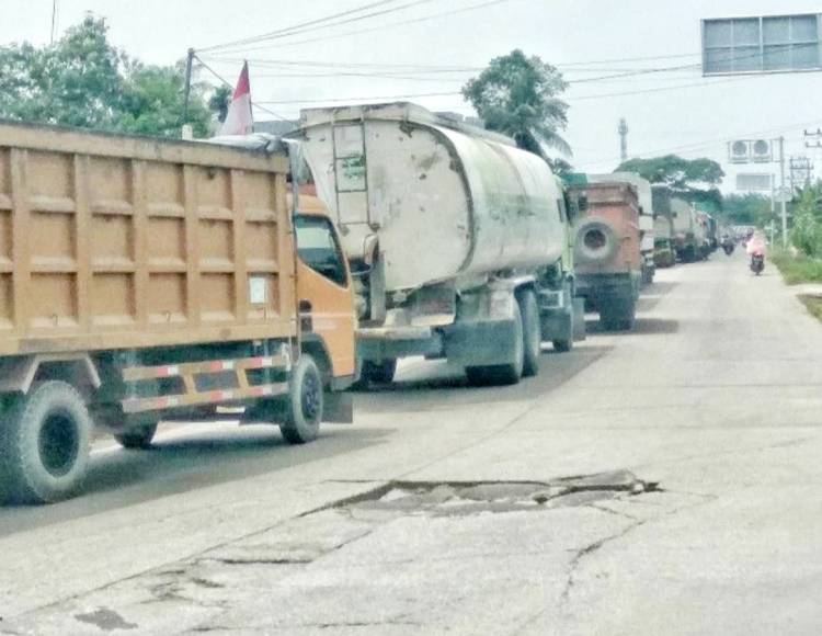Beredar Himbauan Pemblokiran Jalan Purnama Dumai, Aktifitas Perusahaan Terancam Terhenti